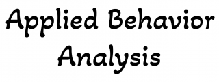 Applied Behavior Analysis